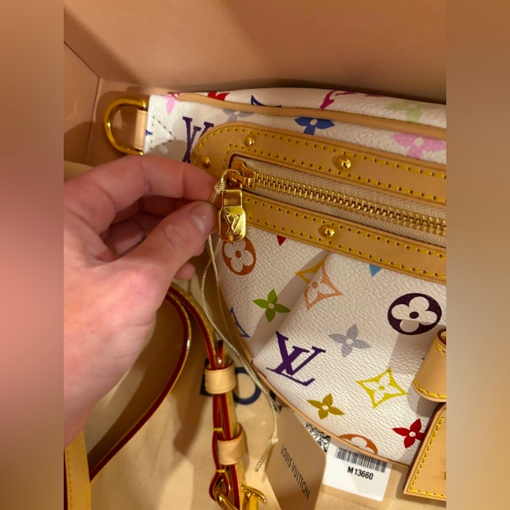 ***SOLD*** Louis Vuitton x Murakami 2025 Multicolor Monogram High Rise Bag- NWT - Picture 3 of 11